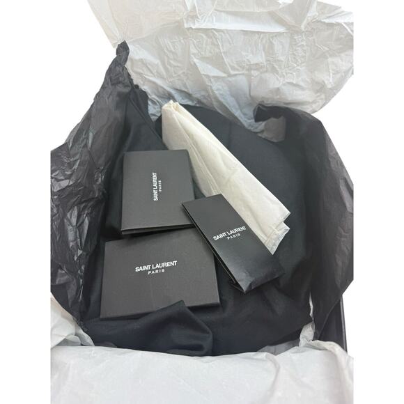 Saint Laurent Teddy 105 Patent Leather Stiletto Heel Pumps Shoes Size 39 - Picture 15 of 16